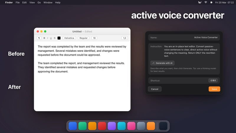 Active Voice Converter: Make Your Writing Direct