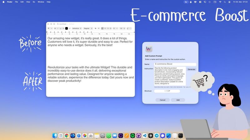 Product Description Writer for Mac — Sell More on Shopify, Etsy & Amazon