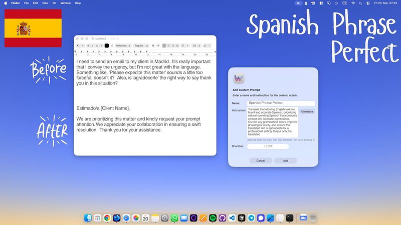 Translate to Spanish Instantly on Your Mac
