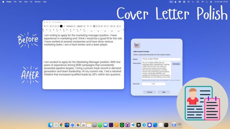 Cover Letter Writer: Polish Every Application in Seconds with AI