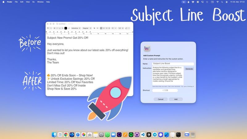 Newsletter Editor on Mac — Write Better Subject Lines and Email Copy
