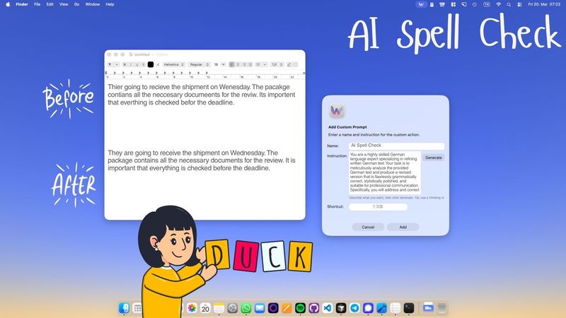 AI Spell Checker for Mac — Catch Typos That Dictionary Checkers Miss