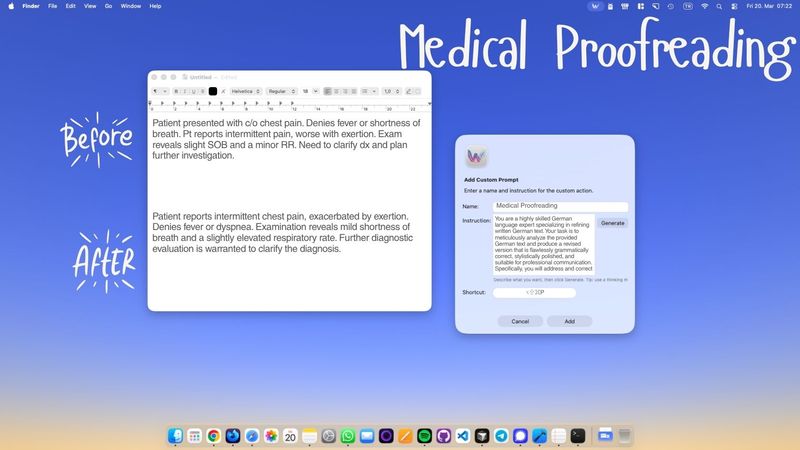 Medical Proofreading Made Easy with WunderType