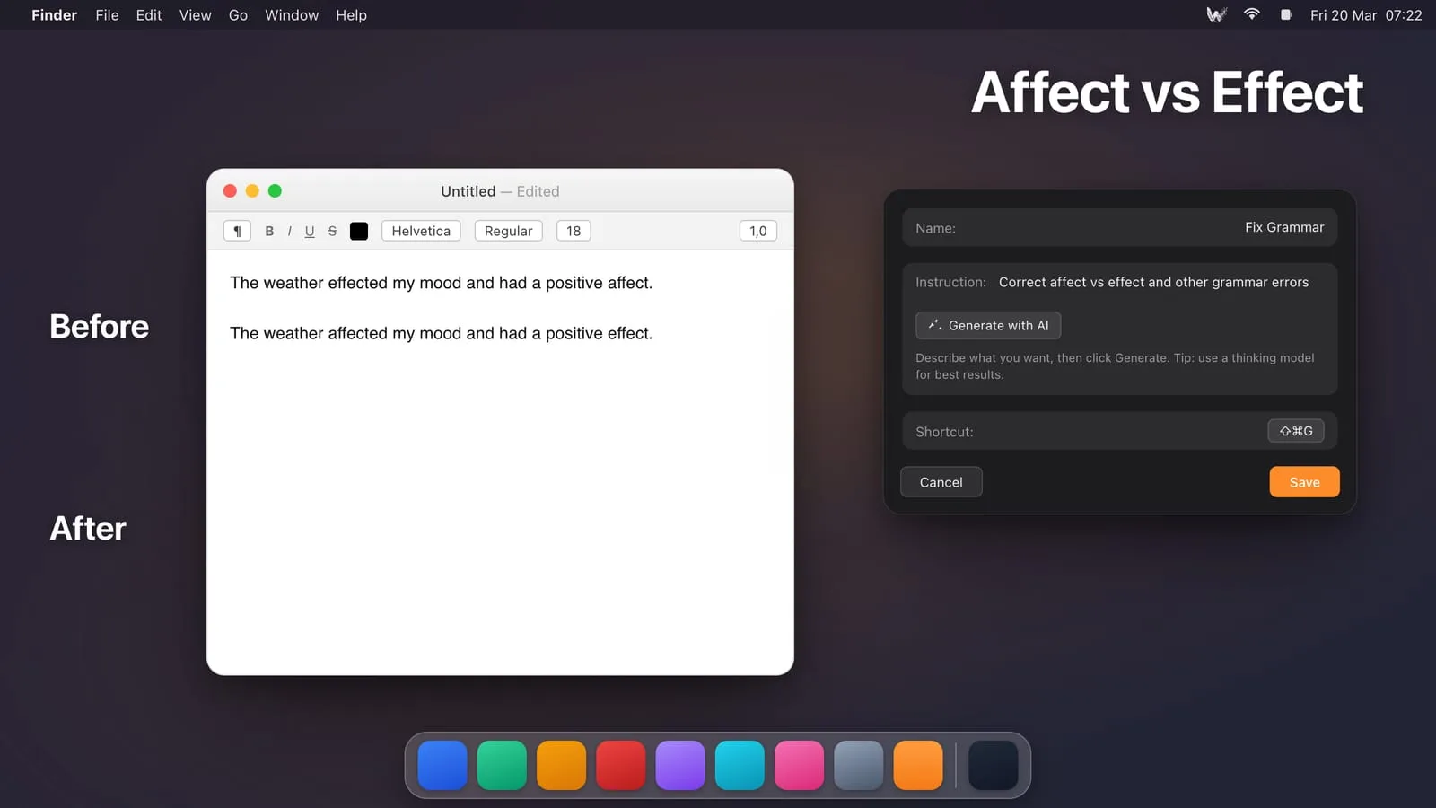 Affect vs Effect: The Rule That Finally Sticks
