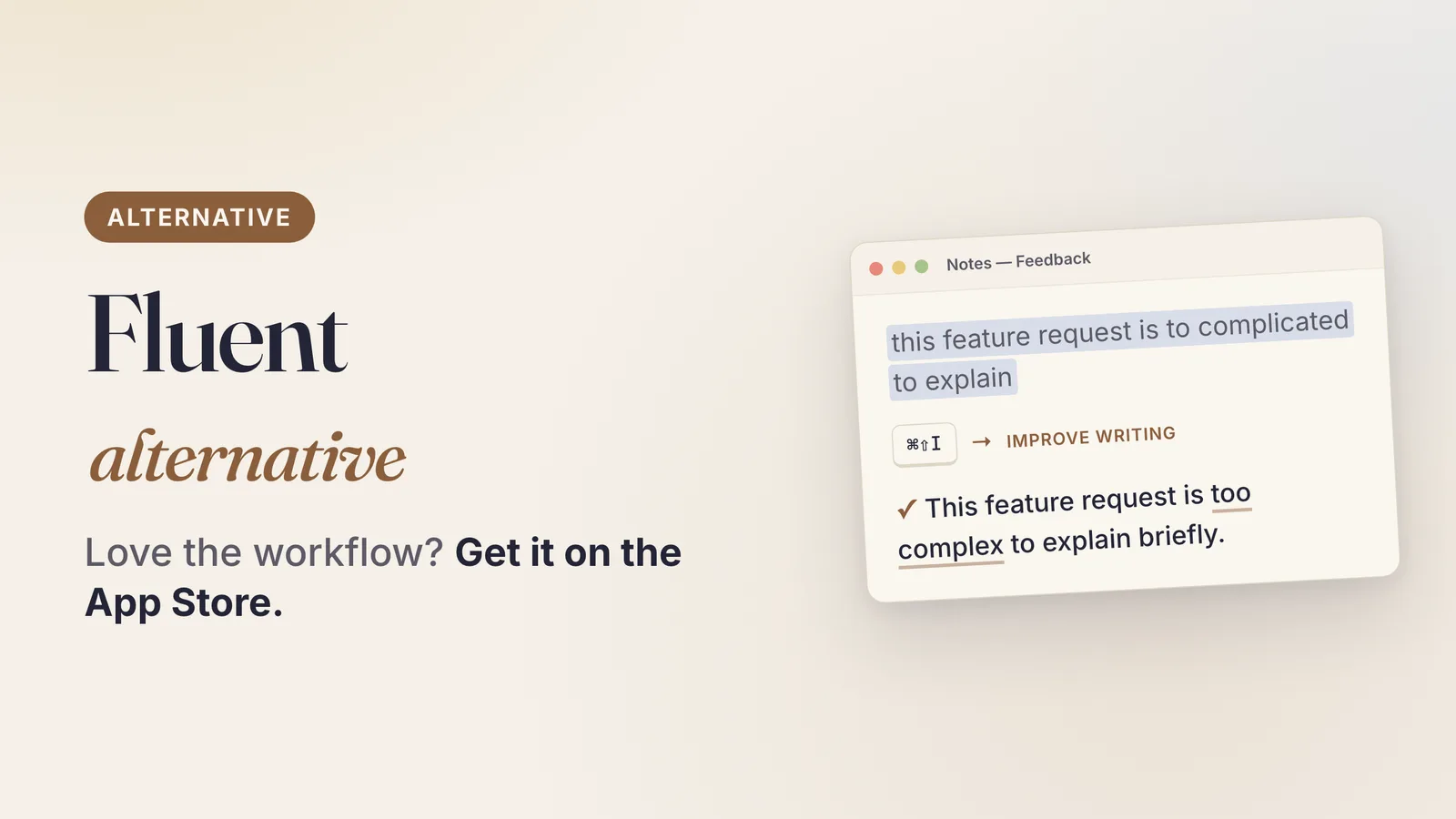 Fluent Alternative for Mac: An Honest Look at WunderType (2026)