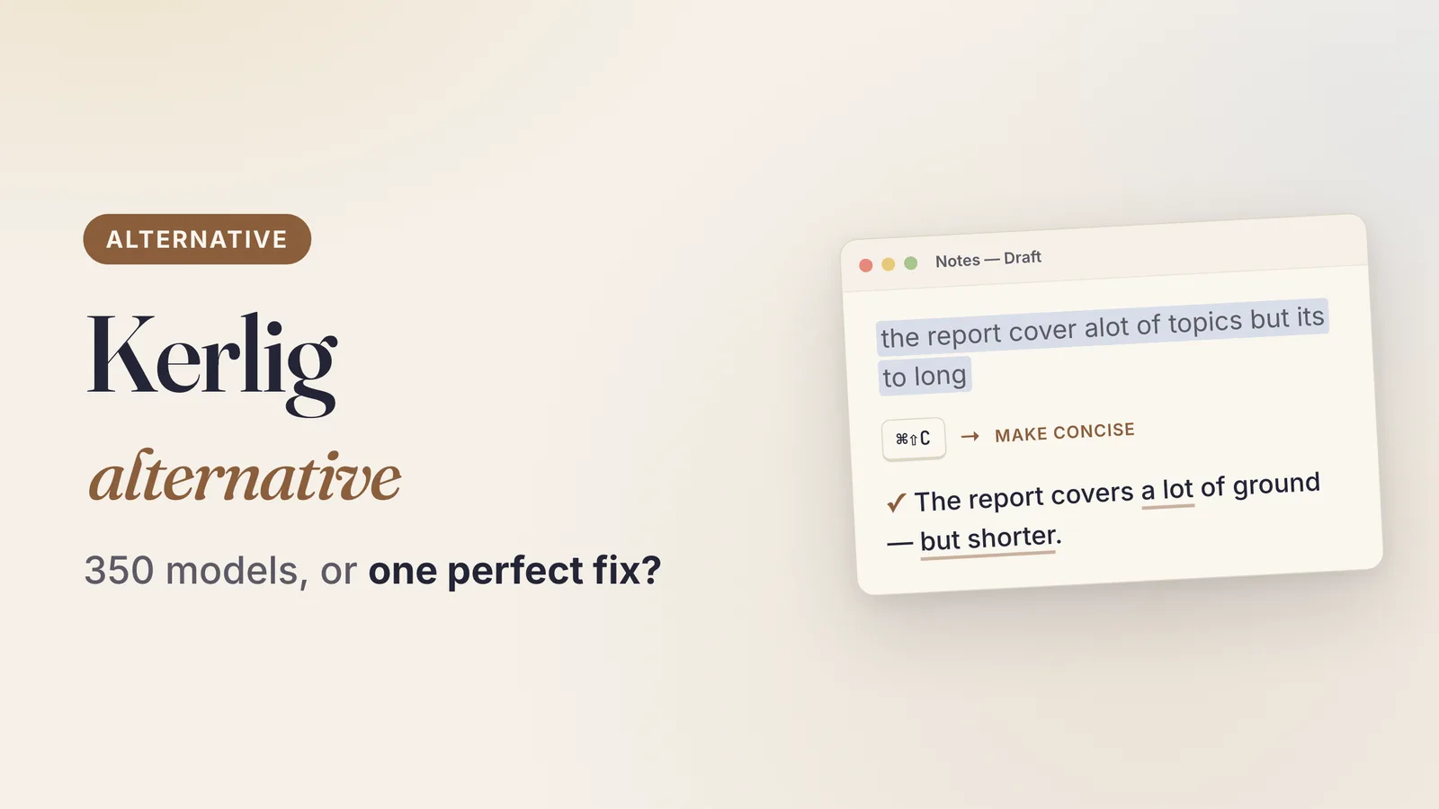 Kerlig Alternative for Mac: 350 Models or One Perfect Fix?