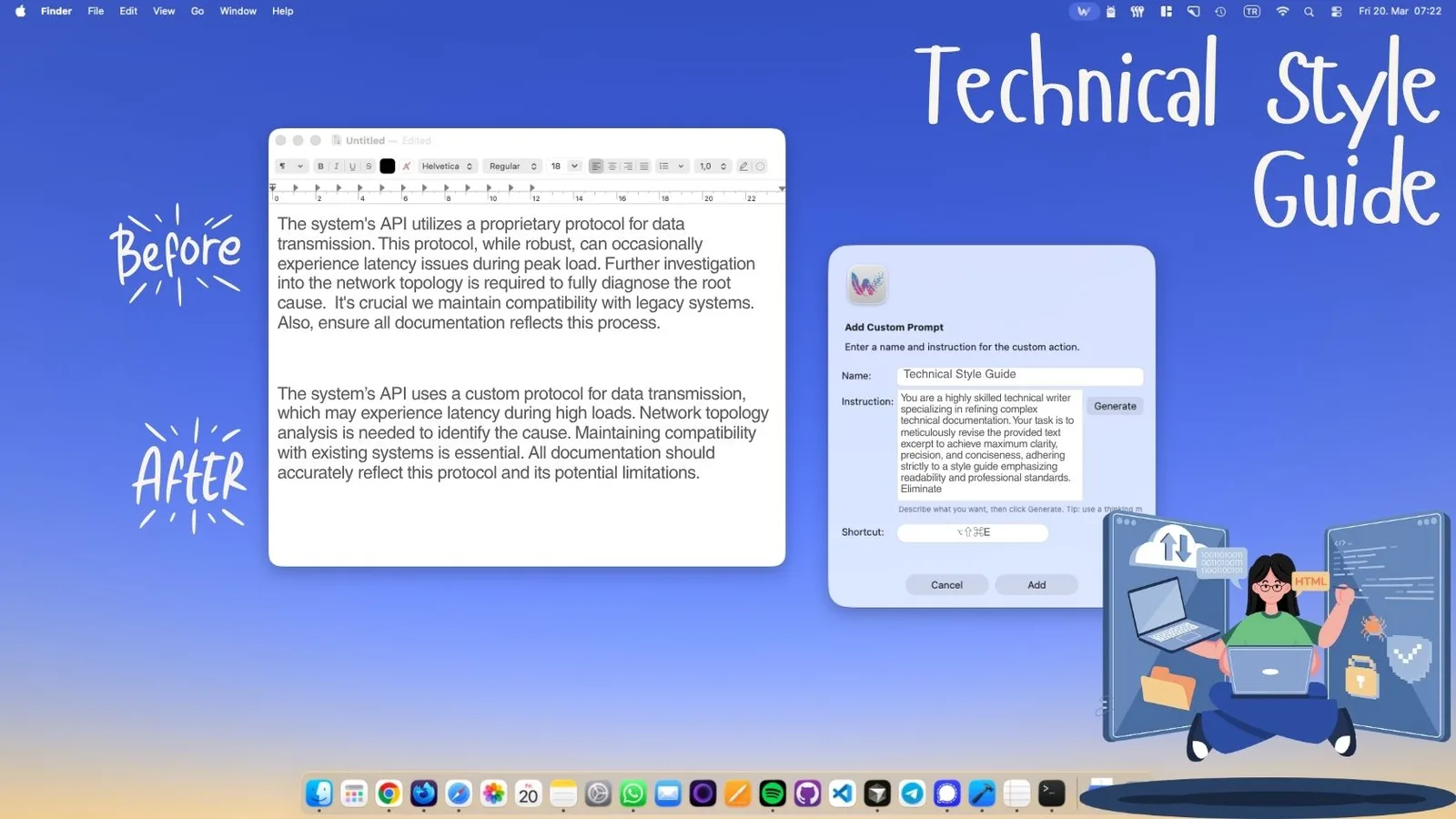 Technical Style Guide: Your AI Technical Writing Editor on macOS