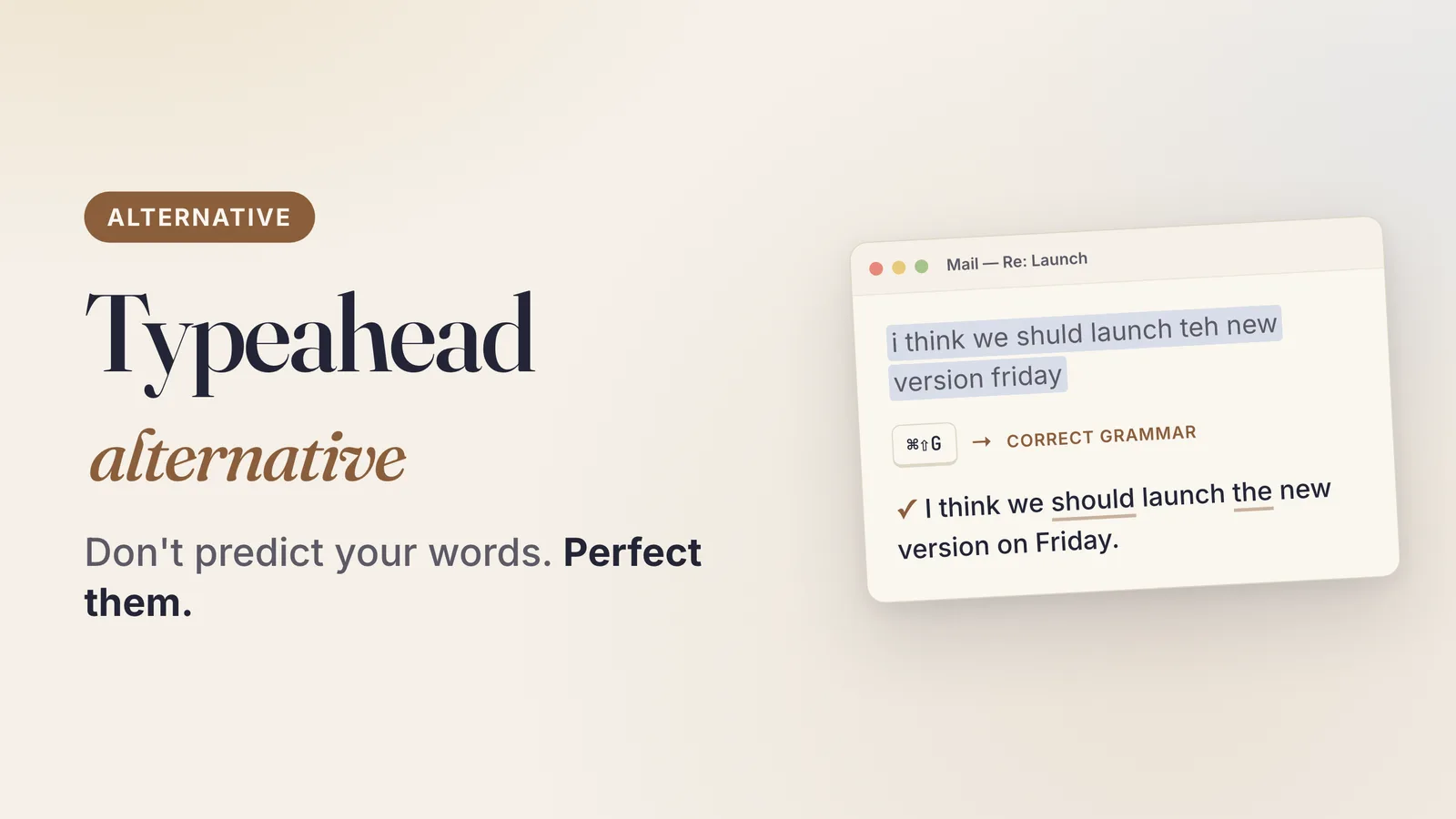 Typeahead Alternative for Mac: Autocomplete Rivals and a Different Approach