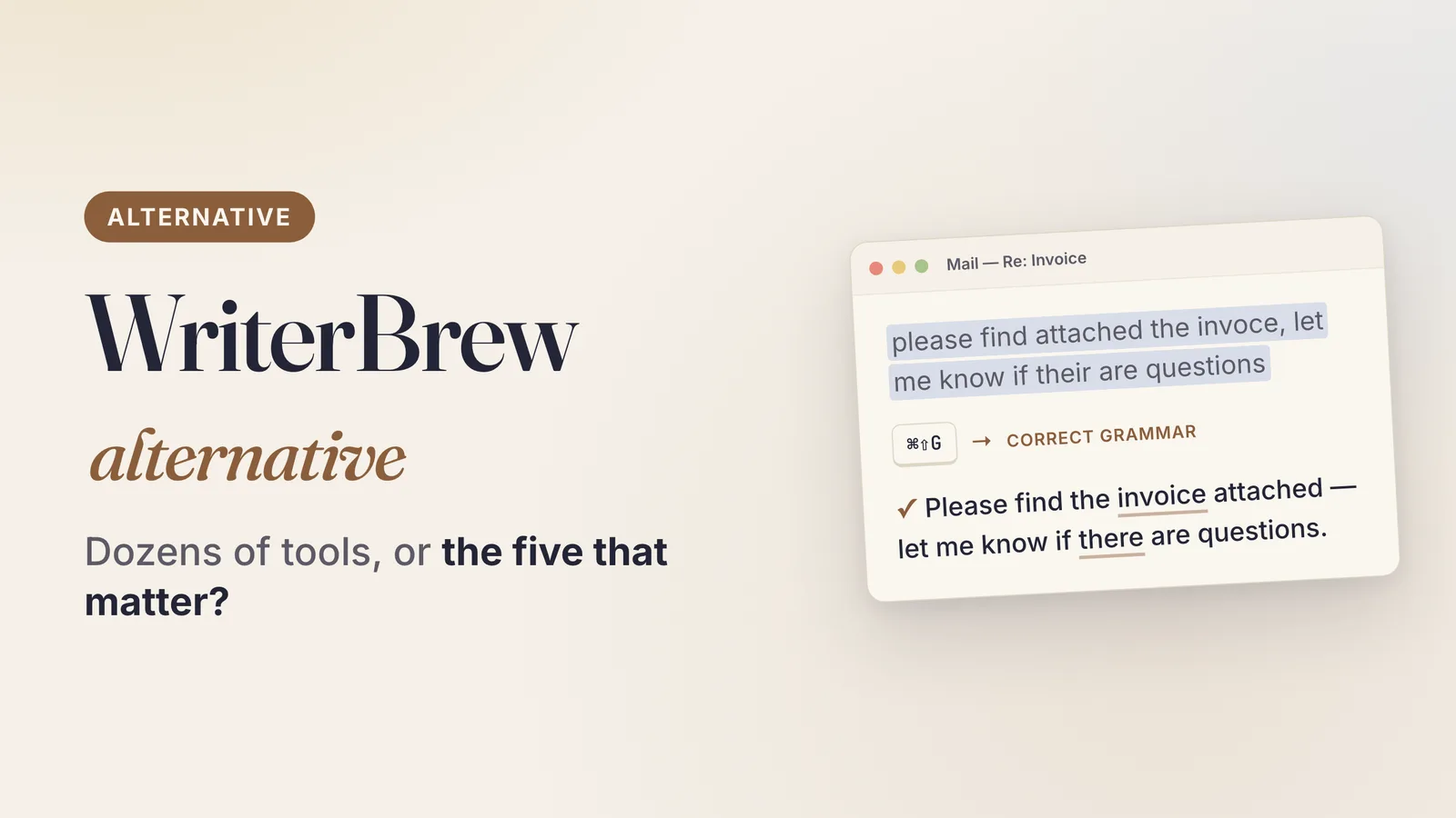 WriterBrew Alternative for Mac: 5 Modes You'll Actually Use